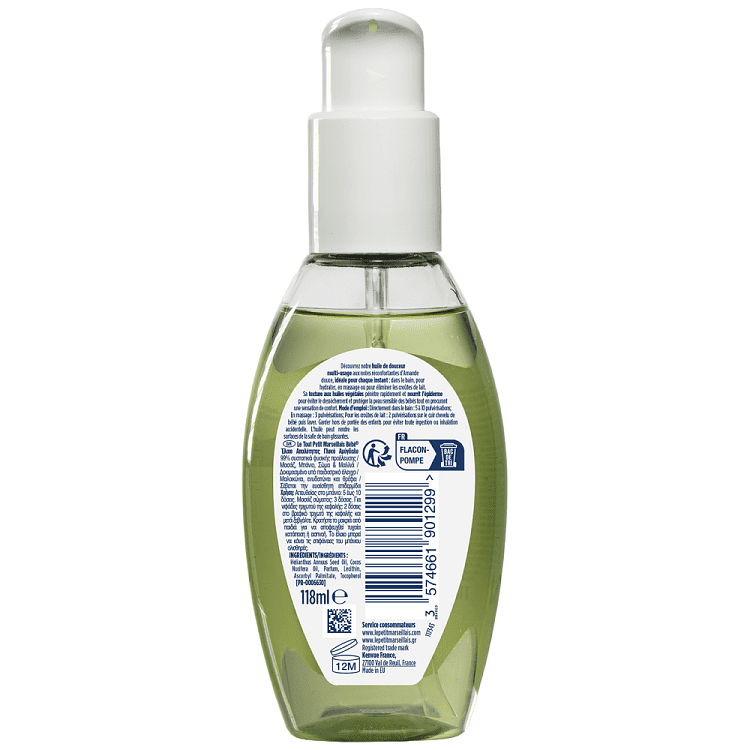 LE Petit Marseillais Bebe Soft Oil 118ml