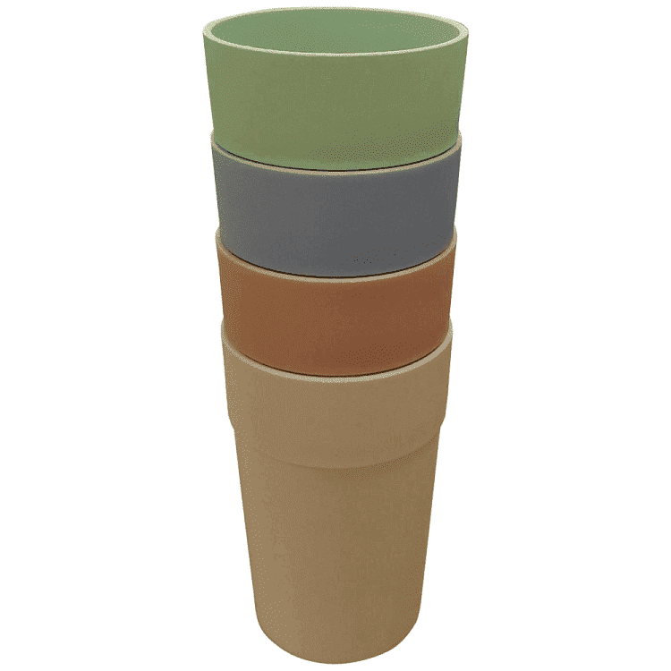 Tabletop Pro Picnic 4 Χρωμάτων Ποτήρια Νερού 480ml