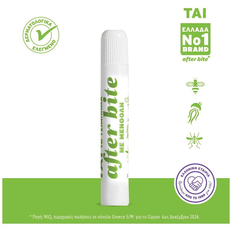 Tai Εντομοαπωθητικό After Bite Μενθόλη 15ml