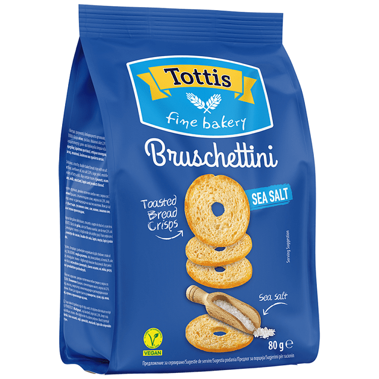 Tottis Bruschettini Αλάτι 80gr