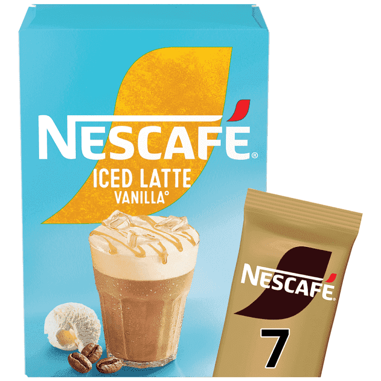 Nescafe Gold Iced Latte Vanilla 7 Φακελάκια 105gr