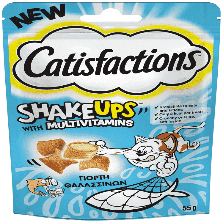 Catisfaction Σνακ Γάτας Celebration 55gr