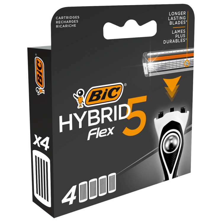 BIC Hybrid Flex 5 Ανταλλακτικά 4τεμ