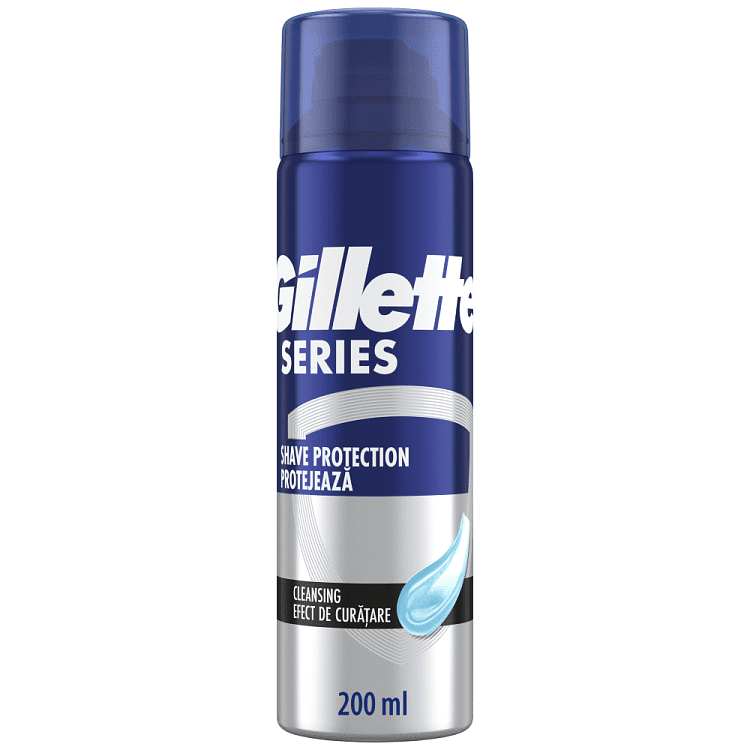 Gillette Series Gel Ξυρίσματος Cleansing Charcoal 200ml
