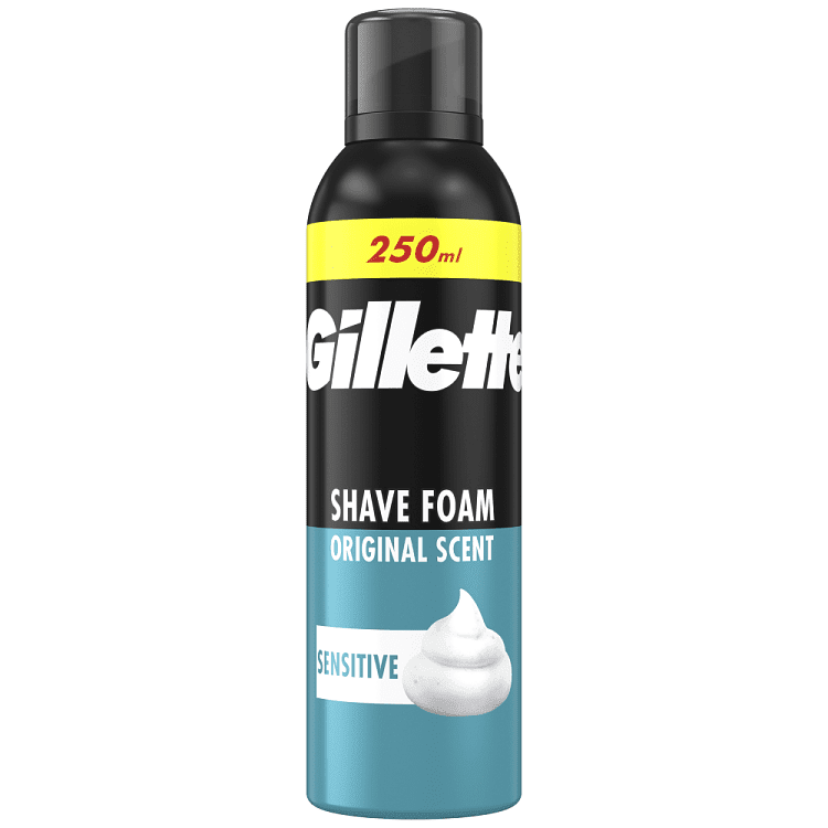 Gillette Series Αφρός Ξυρίσματος Sensitive 250ml