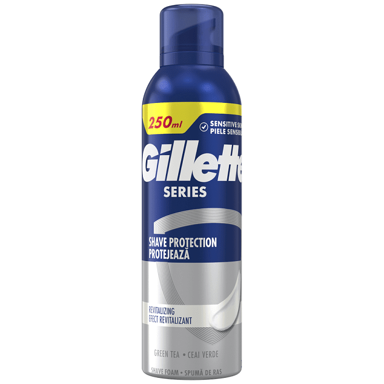 Gillette Series Αφρός Ξυρίσματος Revitalizing 250ml