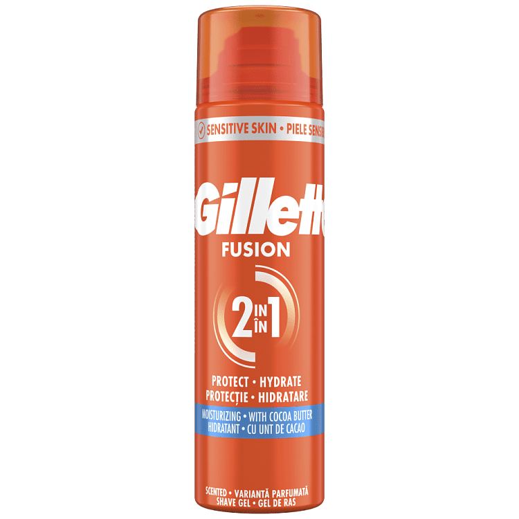 Gillette Fusion Gel Ξυρίσματος Hydra 200ml