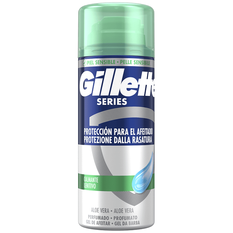 Gillette Series Aloe Vera Gel Ξυρίσματος Sensitive 75ml