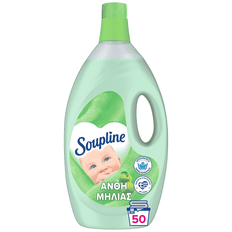 Soupline Μαλακτικό Άνθη Μηλιάς 50μεζ 4lt -1,50€