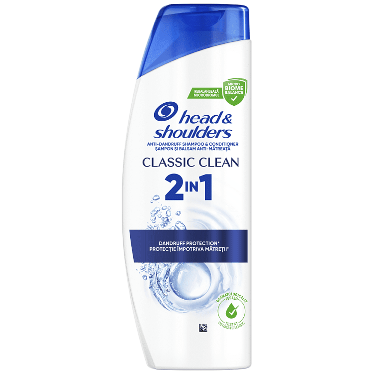 Head & Shoulders 2in1 Σαμπουάν Classic Clean 330ml