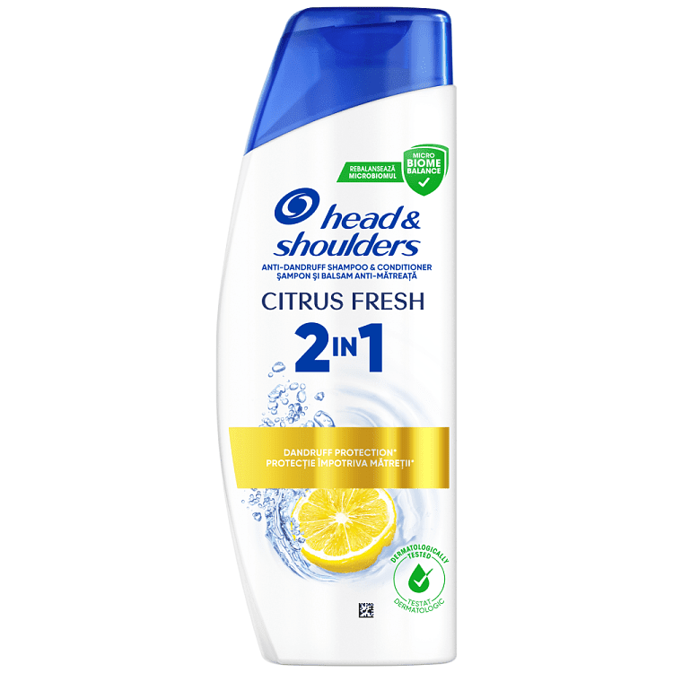 Head & Shoulders Σαμπούαν 2in1 Citrus Fresh 330ml