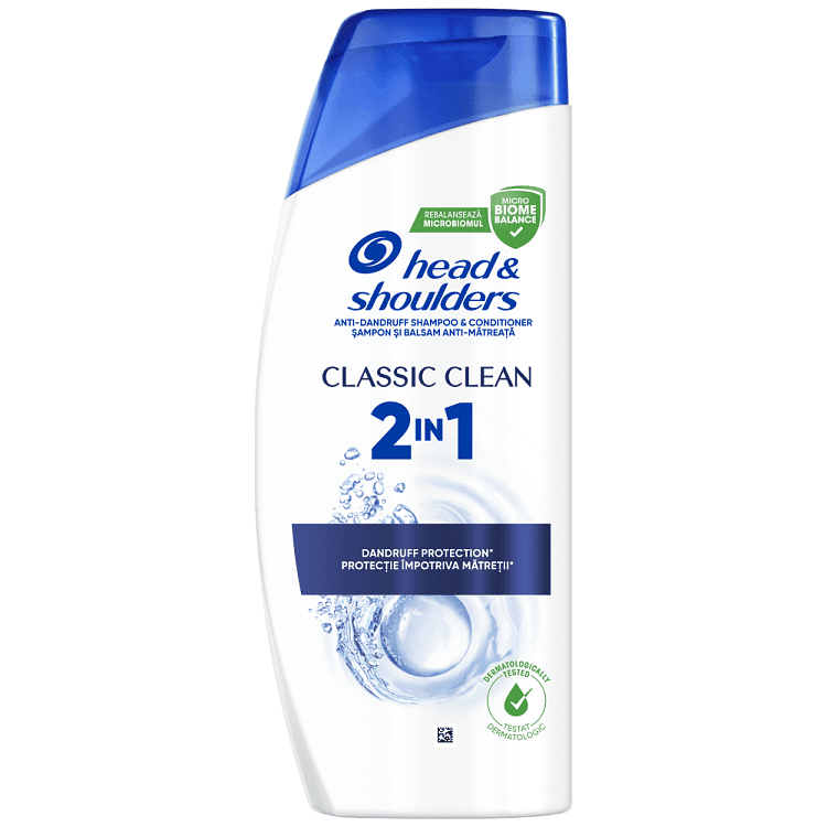Head & Shoulders 2in1 Σαμπουάν Classic Clean 625ml