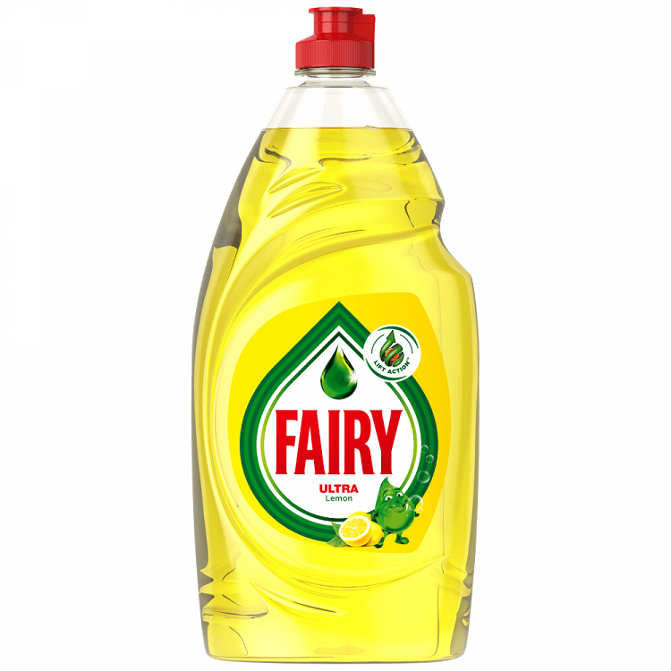Fairy Ultra Λεμόνι Υγρό Πιάτων 900ml