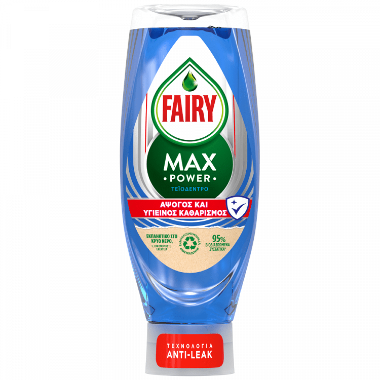 Fairy Max Power Υγρό Πιάτων Hygiene 660ml