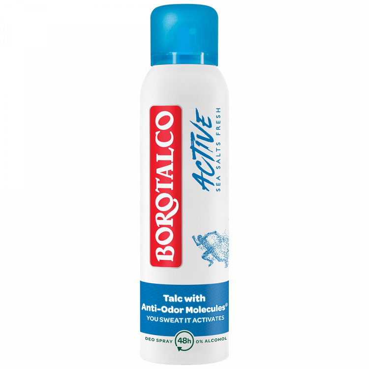 Borotalco Active Sea Salts Fresh Αποσμητικό Spray 150ml