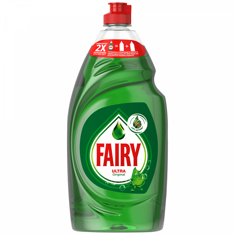Fairy Ultra Original Υγρό Πιάτων 900ml