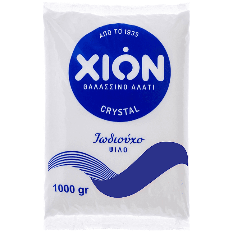 Χιών Αλάτι Ψιλό Σακούλα 1kg