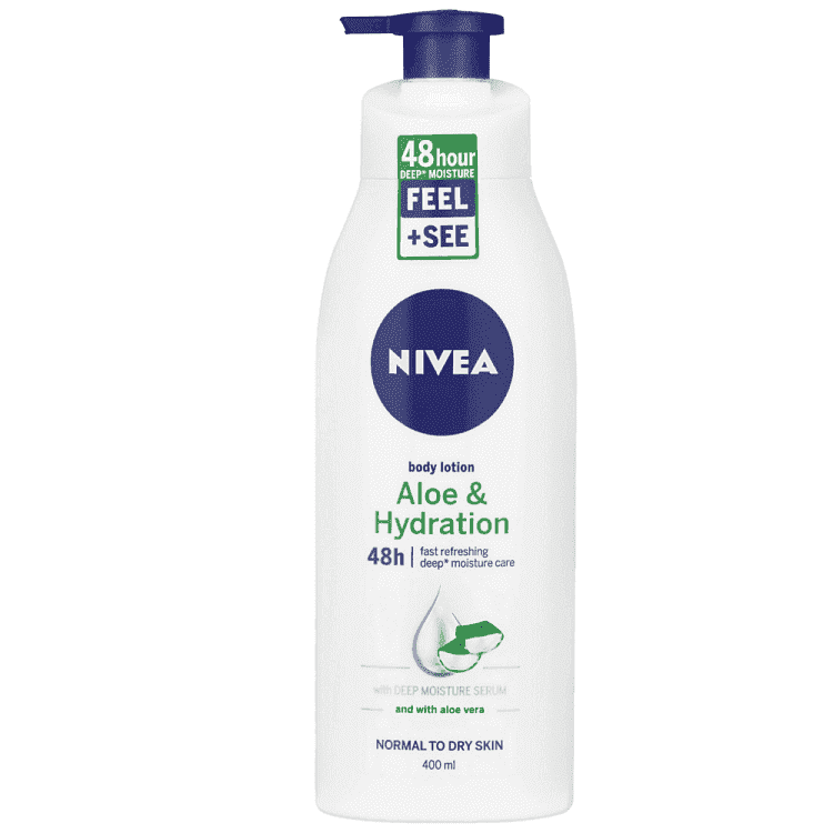Nivea Aloe Hydration Body Lotion Αντλία 400ml