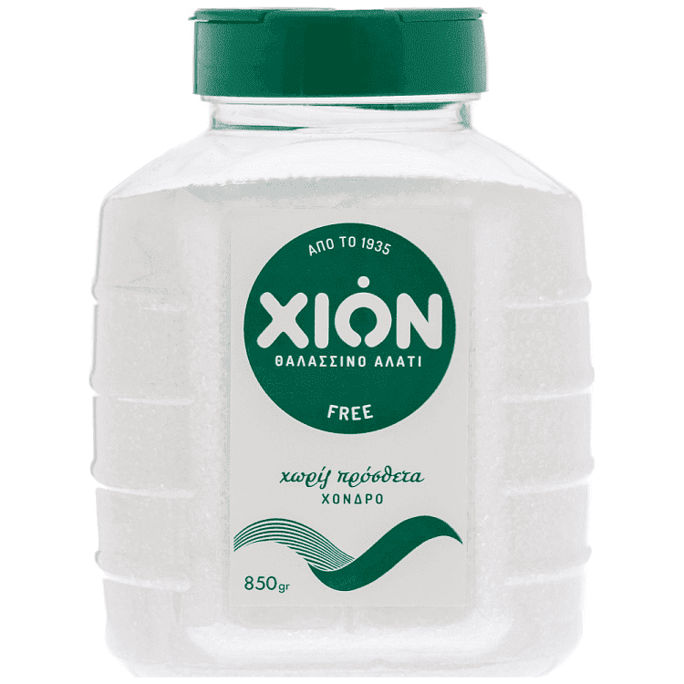 Χιών Αλάτι Φιάλη Χονδρό 850gr