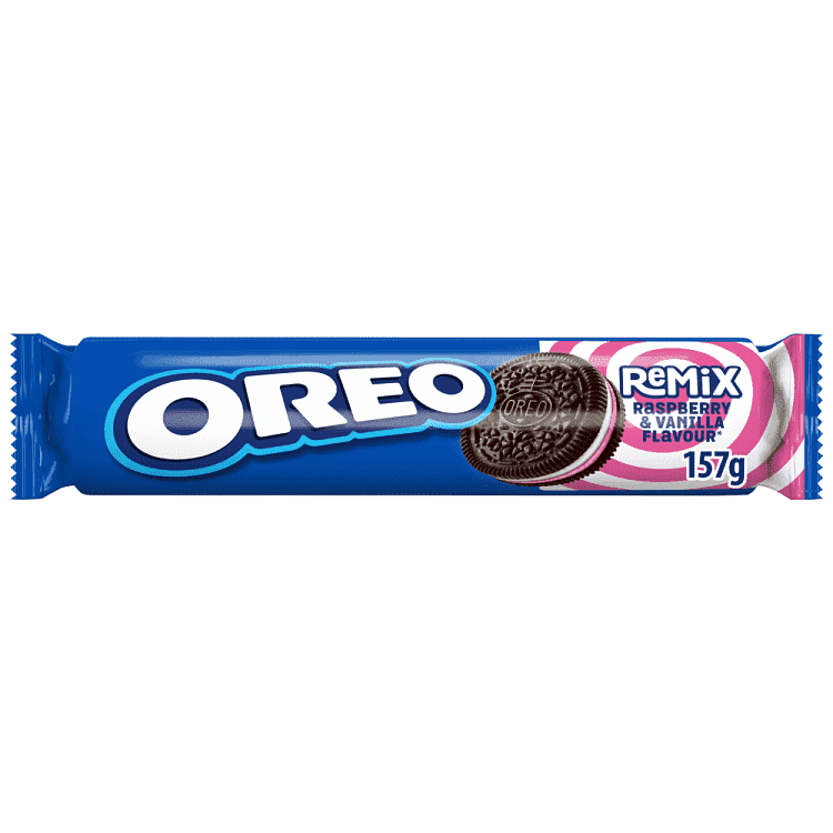 Oreo Remix Raspberry & Vanilla 157gr