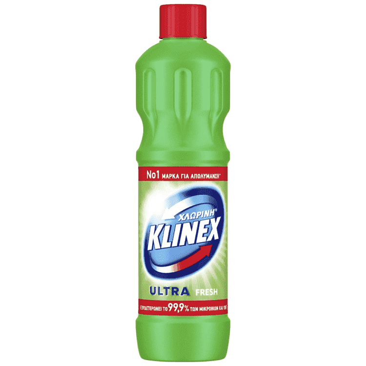 Klinex Ultra Χλωρίνη Fresh 2x750ml Giga Pack