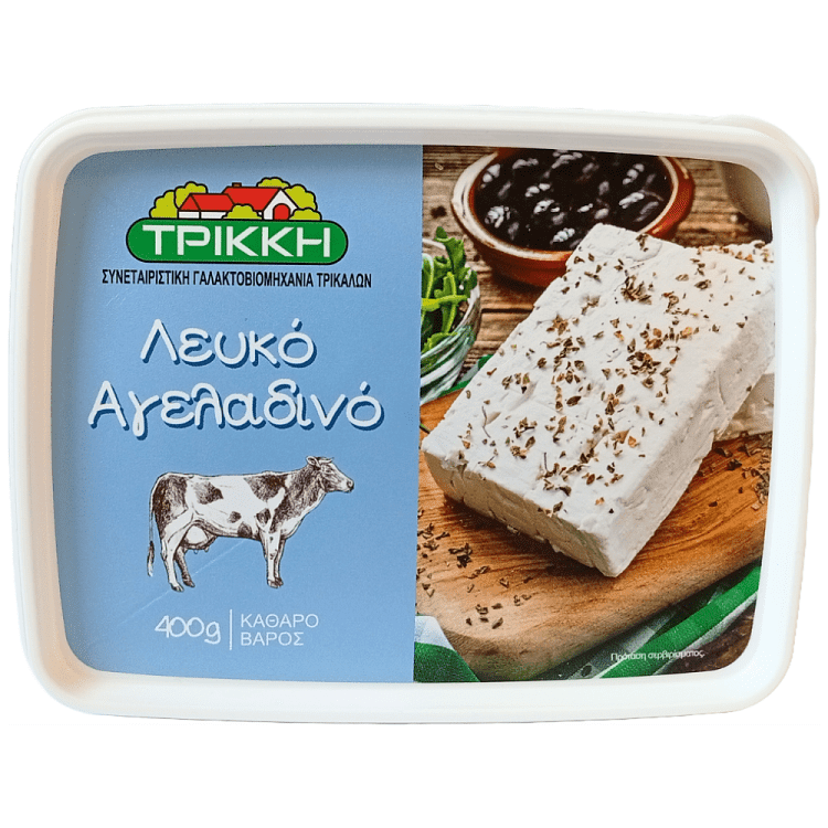 Τρίκκη Λευκό Αγελαδινό Σε Άλμη 400gr