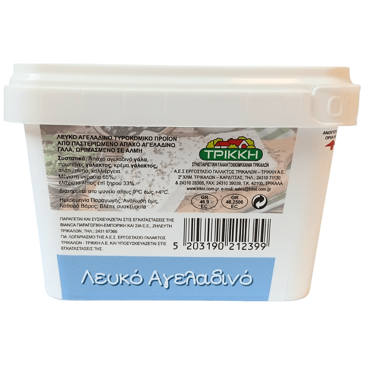 Τρίκκη Λευκό Αγελαδινό Σε Άλμη 400gr