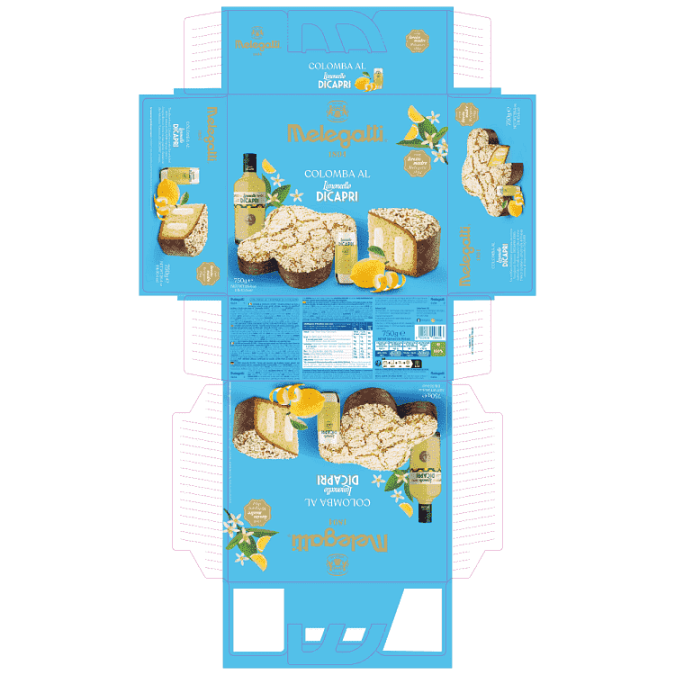 Colomba Limoncello Di Capri 750gr