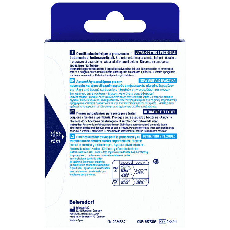 Hansaplast Second Skin Hydroc 10 Strips