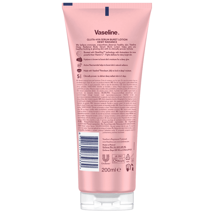 Vaseline Dewy Radiance Serum 200ml
