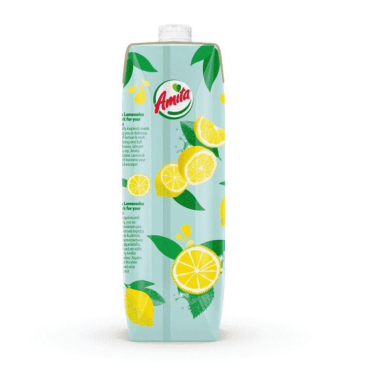 Amita Lemonades Mέντα 1lt