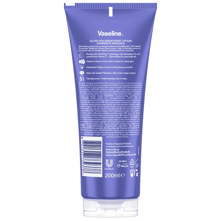 Vaseline Overnight Serum 200ml