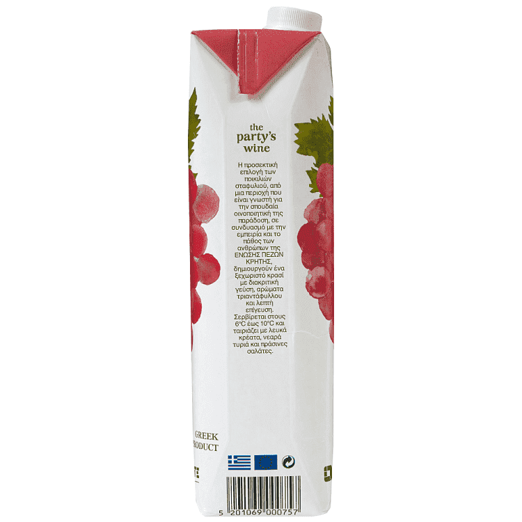 Το Κρασί Της Παρέας Οίνος Ροζέ Ξηρός 1lt