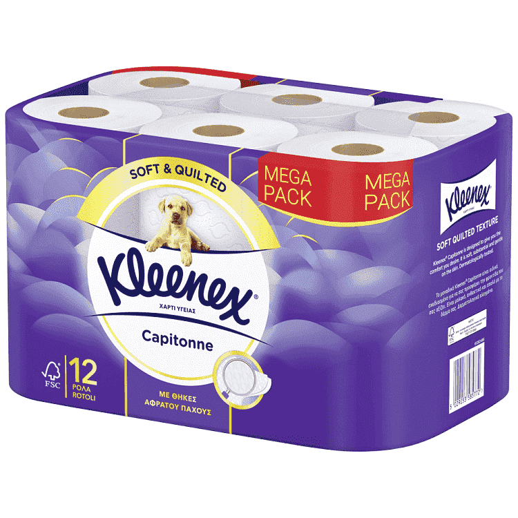Kleenex Capitonne Χαρτί Υγείας 12άρι 0,867kg