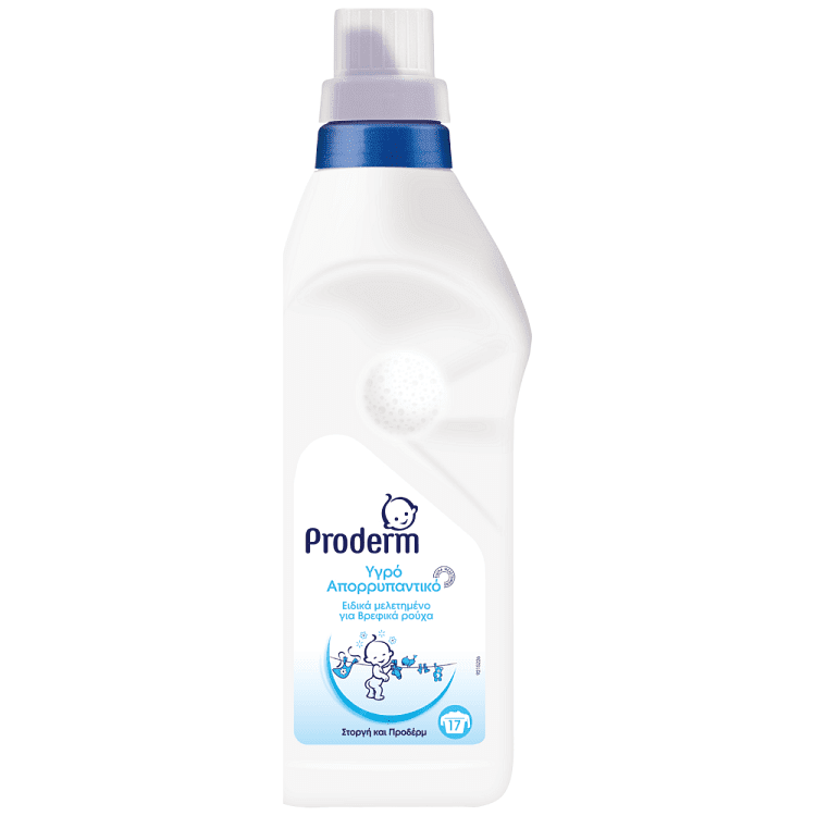 Proderm Υγρό Απορρυπαντικό 1,25 Lt, 17 Μεζόυρες