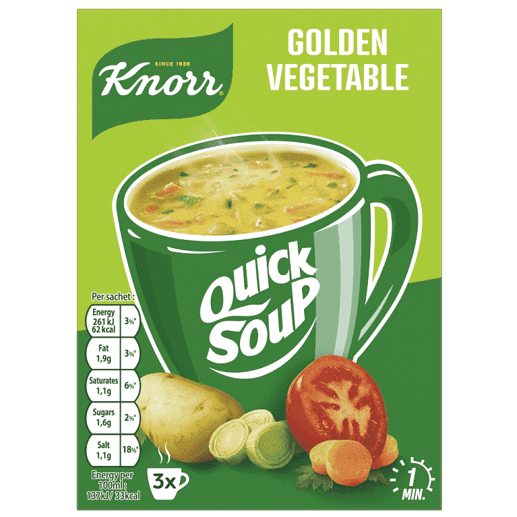 Knorr Quick Soup Σούπα Λαχανικών 48gr