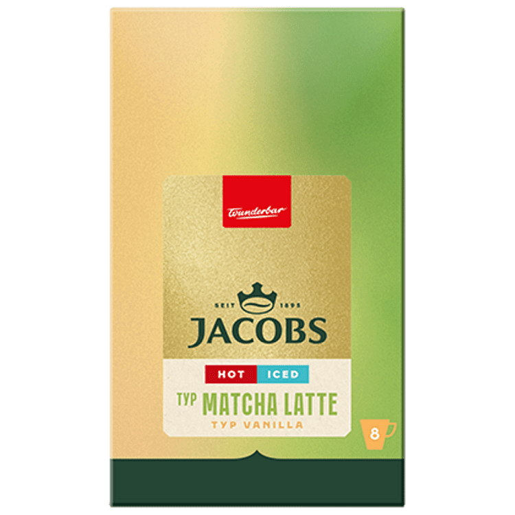 Jacobs Matcha Vanilla Στιγμαίος Καφές 14.5gr