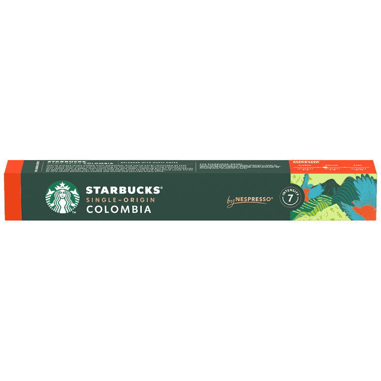 Starbucks Espresso Colombia Κάψουλες Συμβατές Με Μηχανές Nespresso* 53gr