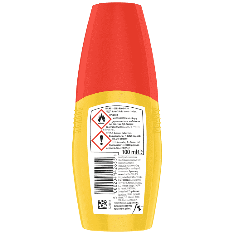 Autan Multi Insect Λοσιόν 100ml