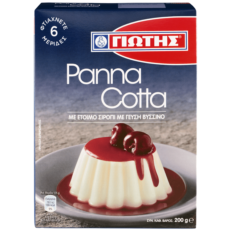 Γιώτης Pannacotta Βύσσινο 200gr