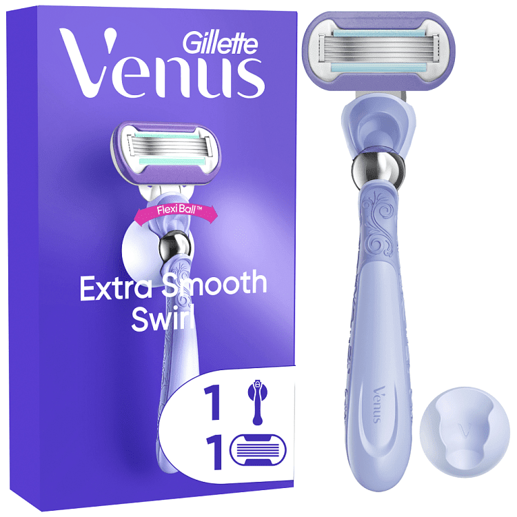 Gillette Venus Swirl Μηχανή & 1 Ανταλλακτικό