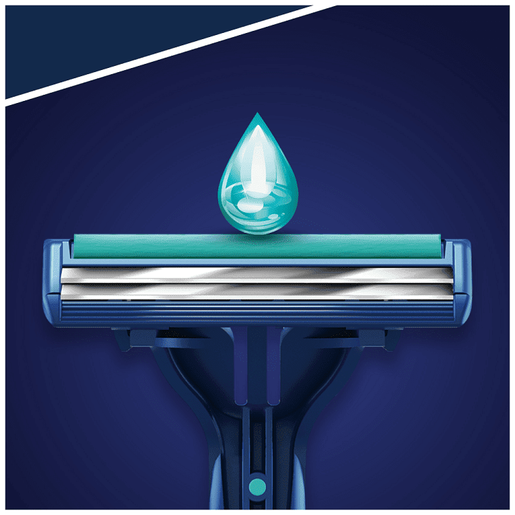 Gillette Blue IΙ Plus Slalom Ξυραφάκια μιας Χρήσης 5τεμ