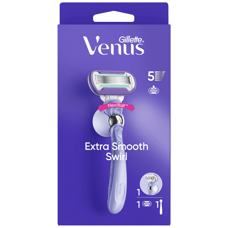 Gillette Venus Swirl Μηχανή & 1 Ανταλλακτικό