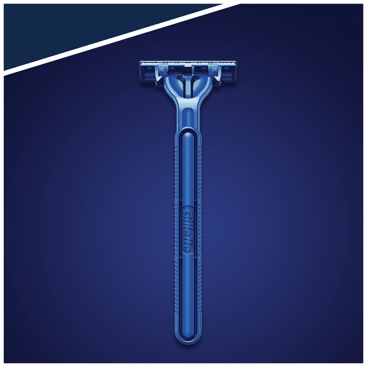 Gillette Blue II Slalom Ξυραφάκια Μιας Χρήσης με Κινούμενη Κεφαλή 5τεμ