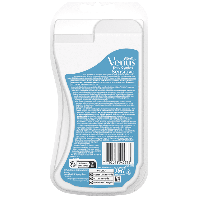 Gillette Venus Extra Comfort Sensitive Μίας Χρήσης 6τεμ
