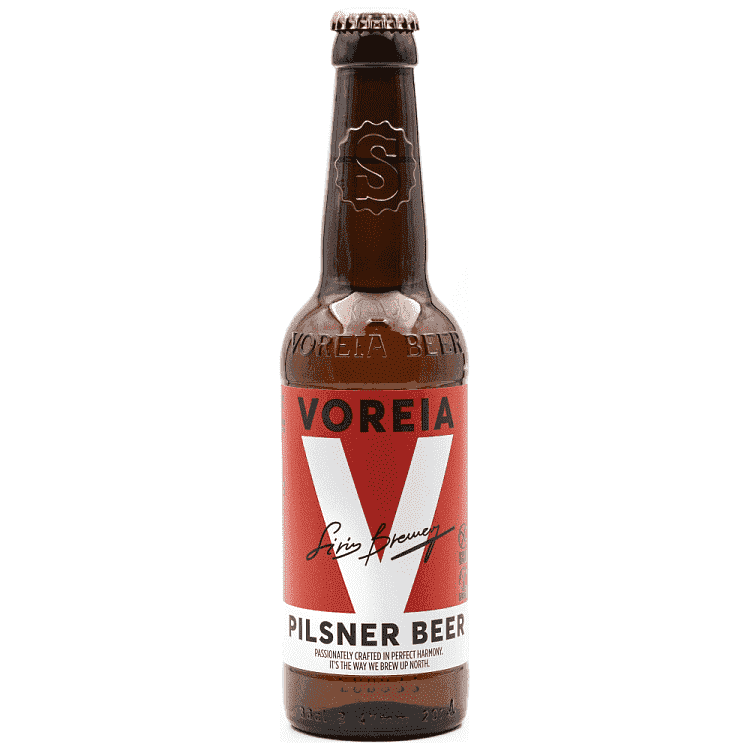 Voreia Pilsner Μπίρα Φιάλη 330ml