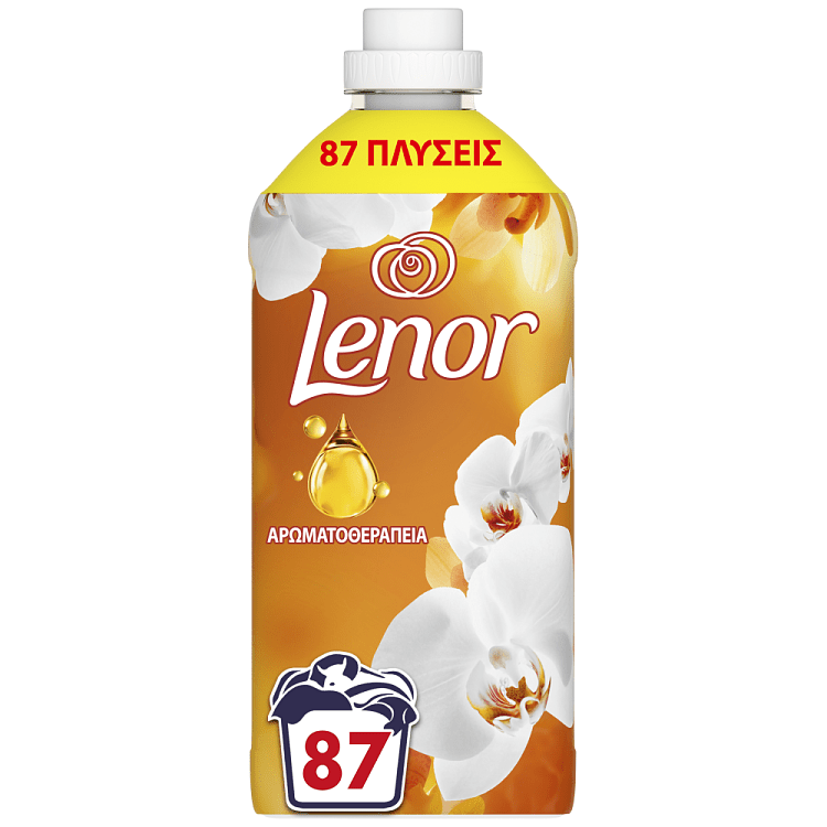 Lenor Μαλακτικό Ρούχων Joy Gold Orchid & Vanilla 87Μεζ 1,827lt