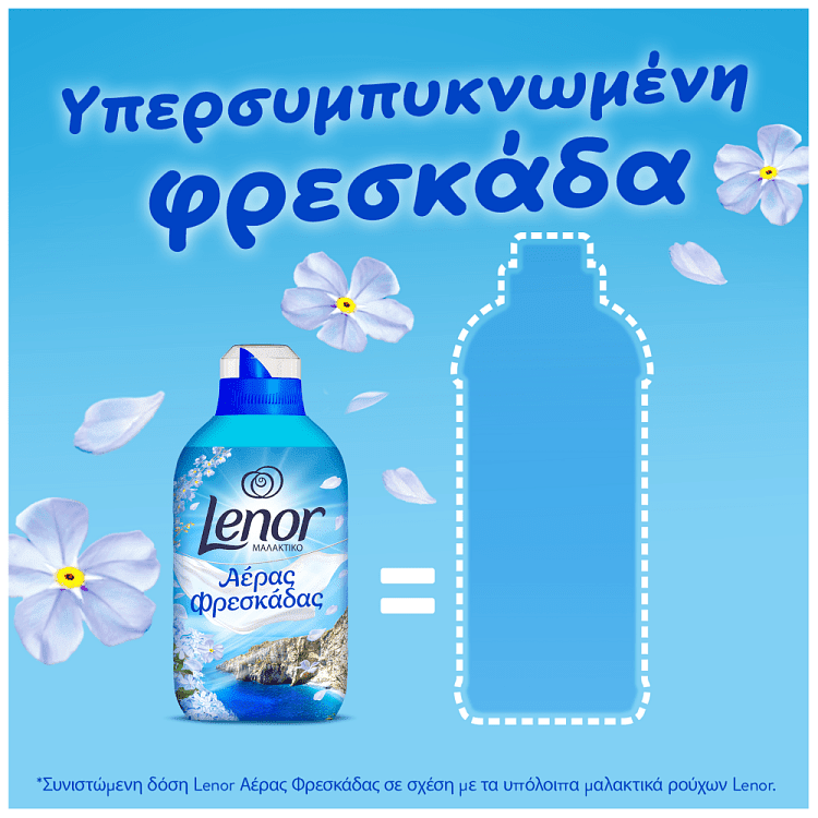 Lenor Μαλακτικό Ρούχων Αεράκι Φρεσκάδας 50μεζ. 700ml