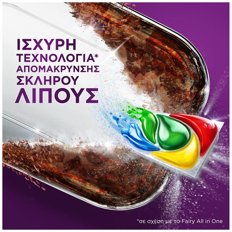 Fairy Platinum Plus Ταμπλέτες Πλυντηρίου Πιάτων Miracle 45τεμ