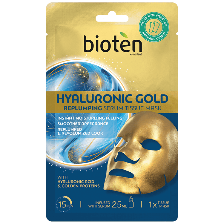 Bioten Tissue Mask Hyaluronic Gold 25ml
